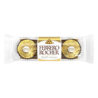 Ferrero Rocher Chocolates, Fine Hazelnut - 1.3 Ounce 