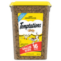 Temptations Treats for Cats, Tasty Chicken Flavor, Value Size - 16 Ounce 