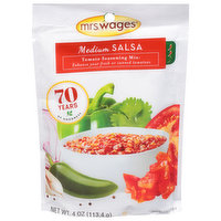 Mrs. Wages Tomato Seasoning Mix, Medium Salsa - 4 Ounce 