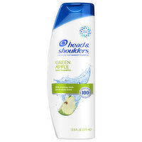 Head & Shoulders Shampoo, Daily, Green Apple - 12.5 Fluid ounce 