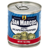 San Marcos Japapeno Peppers, Nacho - 7 Ounce 