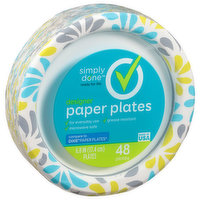 Simply Done Foam Plates, 8-7/8 Inch