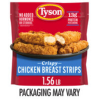 Tyson Tyson Frozen Crispy Chicken Breast Strips, 1.56 lb Bag - 25 Ounce 