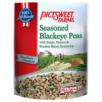 Pictsweet Farms Blackeye Peas, Seasoned - 10 Ounce 