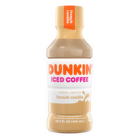Dunkin' Iced Coffee, French Vanilla, Creamy + Smooth - 13.7 Fluid ounce