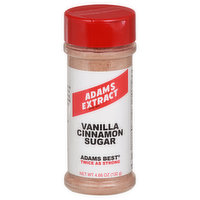 Adams Extract Cinnamon Sugar, Vanilla - 4.66 Ounce