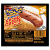 Ball Park Franks, Nacho Cheese, Fully Loaded - 15 Ounce