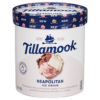 Tillamook Ice Cream, Neapolitan - 1.5 Quart 