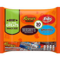 Hershey's Candy Assortment, Chocolate, Snack Size - 30 Each 