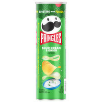 Pringles Potato Crisps, Sour Cream & Onion Flavored