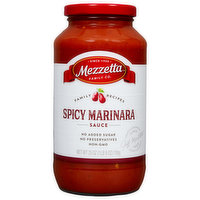 Mezzetta Sauce, Spicy Marinara - 25 Ounce 