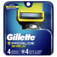 Gillette Cartridges - 4 Each