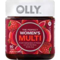 Olly Women's Multi, The Perfect, Gummies, Blissful Berry - 90 Each 