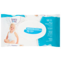 Tippy Toes Wipes, Fragrance Free - 72 Each