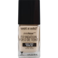 Wet n Wild Foundation, Nude Ivory 363C - 1 Ounce 