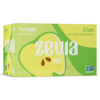 Zevia Sparkling Drink, Fizzy Apple