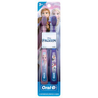 Oral-B Toothbrushes, Extra Soft, Frozen, 3+ Yrs - 2 Each 
