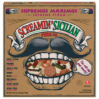 Screamin' Sicilian Pizza Co. Pizza, Supremus Maximus - 25 Ounce 