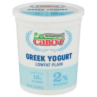 Cabot Yogurt, Greek, Lowfat, Plain