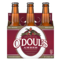 ODouls Malt Beverage, Amber - 6 Each 