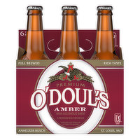 ODouls Malt Beverage, Amber - 6 Each