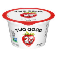 Two Good Yogurt, Lowfat, Greek, Strawberry Flavored