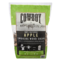 Cowboy Smoking Wood Chips, Apple - 1 Each