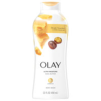 Olay Body Wash, Ultra Moisture, Shea Butter - 22 Fluid ounce 