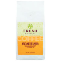 Fresh by Brookshire's Pumpkin Spice Coffee, Ground - 12 Ounce 