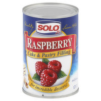 Solo Cake & Pastry Filling, Raspberry - 12 Ounce 