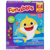 Funables Fruit Flavored Snacks, Pinkfong, Baby Shark