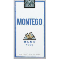 Montego Cigarettes, Class A, Blue 100s