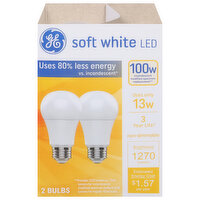 GE Light Bulbs, LED, Soft White, 100 Watts