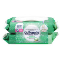 Cottonelle Wipes, Flushable, 2 Pack - 2 Each 