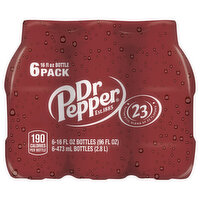 Dr Pepper Soda, 6 Pack