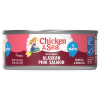 Chicken of the Sea Pink Salmon, in Water, Alaskan, Wild Caught, Skinless & Boneless