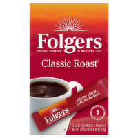 Folgers Coffee, Instant, Classic Roast - 7 Each 