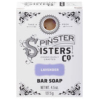 Spinster Sisters Co. Bar soap, Lavender - 4.5 Ounce 