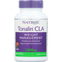 Natrol Tonalin CLA, Weight Management, 1,200 mg, Softgels - 60 Each 