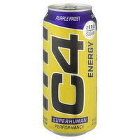 C4 Performance Energy Drink, Purple Frost, Energy - 16 Ounce 