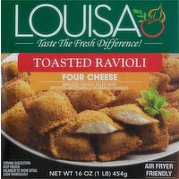 Louisa Toasted Ravioli, Four Cheese - 16 Ounce 