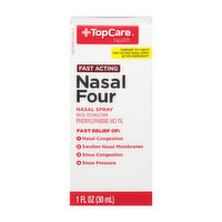 Topcare Nasal Four, Fast Acting - 1 Ounce 