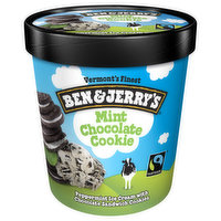 Ben & Jerry's Ice Cream, Mint Chocolate Cookie - 1 Pint
