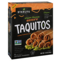 Starlite Cuisine Taquitos, Beefy - 8 Each 