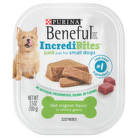 Purina Dog Food, Filet Mignon Flavor in Savory Gravy, Incredibites