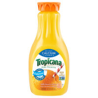 Tropicana Orange Juice, Calcium + Vitamin D, No Pulp