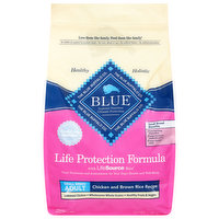 Blue Buffalo Food for Dogs, Chicken and Brown Rice Recipe, Life Protection Formula, Small Breed, Adult