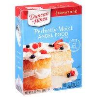 Duncan Hines Cake Mix, Angel Food, Perfectly Moist - 16 Ounce 