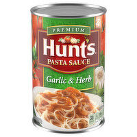 Hunt's Pasta Sauce, Garlic & Herb, Premium