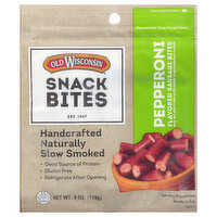 Old Wisconsin Snack Bites, Pepperoni - 6 Ounce 